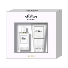 S.Oliver Black Label Women SET: EDT 30ml + tusfürdő gél 75ml kozmetikai ajándékcsomag