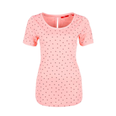 S. Oliver rózsaszín, apró mintás női póló – 40