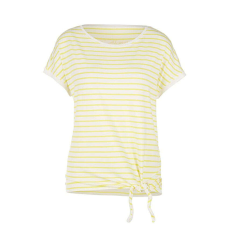 S. Oliver s. Oliver fehér-sárga csíkos női póló – 36