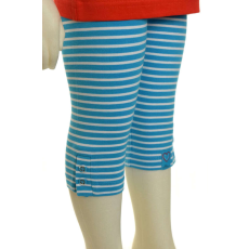 S.Oliver s. Oliver kék-fehér csíkos lány leggings
