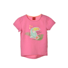 S. Oliver s. Oliver rózsaszín, madaras baba lány póló babapóló, ing