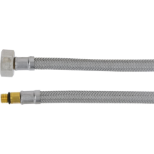  S/Rozsdamentes flexibilis tömlő DN8K H. 35cm m10x1 kisháztartási gépek kiegészítői