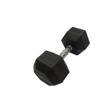 S-Sport Kézisúlyzó 20 kg hatszögletű gumis S-SPORT kézisúlyzó