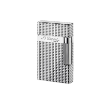 S.T. Dupont Szivaröngyújtó S.T. Dupont Ligne 2 káró mintás - Ezüst öngyújtó