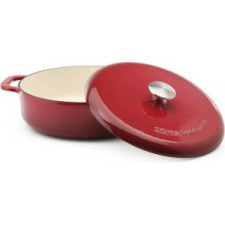  Sabatier Lábas fedõvel 25,5*7,5 cm öntöttvas 24063 edény