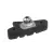 Saccon országúti Shimano fékpofa, 50 mm, 1 pár, fekete