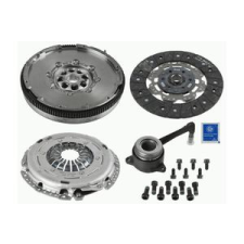 Sachs kuplungkészlet központi kinyomóval,kuplung nyomólappal,kettőstömegű lendkerékkel autóalkatrész