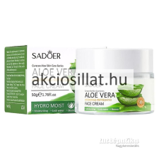 Sadoer Aloe Vera Hydrating Refreshing Face Cream Arckrém 50g arckrém