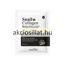 Sadoer Snail Collagen Mask csigakollagénes fátyolmaszk 25ml arcpakolás, arcmaszk