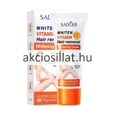 Sadoer Whiten Vitamin C Hair Removal szőrtelenítő krém 60g szőrtelenítés