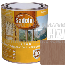 Sadolin PLATÁNSZÜRKE - SADOLIN EXTRA SELYEMFÉNYŰ VASTAGLAZÚR - OLDÓSZERES - 2,5L favédőszer és lazúr