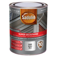 Sadolin super deckfarbe fehér fafesték 0,75 l favédőszer és lazúr