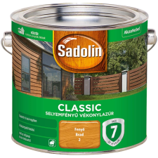 Sadolin vékonylazúr Classic mahagóni 2,5 l favédőszer és lazúr