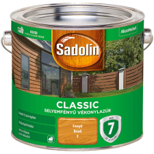 Sadolin vékonylazúr Classic paliszander 2,5 l favédőszer és lazúr
