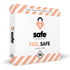 SAFE Feel Safe - vékony óvszer (36db) óvszer