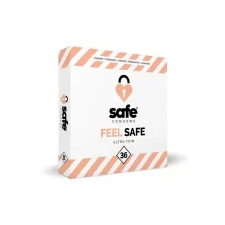 Safe Feel Safe - vékony óvszer  Kiszerelés: 36 db óvszer