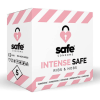 Safe SAFE Intense Safe - bordázott-pontozott óvszer (5db)