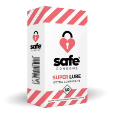 Safe Super Lube - extra síkos óvszer (10db) óvszer