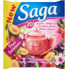  SAGA gyüm.tea 20 filter Szilva ízű 30g tea