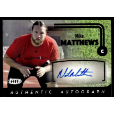 Sage 2016 SAGE HIT Autographs #A78 Mike Matthews gyűjthető kártya