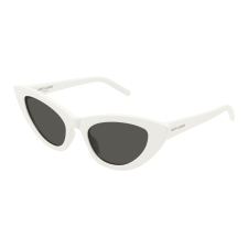 Saint Laurent SL_213_LILY-017 SHINY WHITE GREY napszemüveg napszemüveg