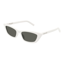 Saint Laurent SL_277-011 SHINY WHITE GREY napszemüveg napszemüveg