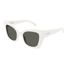 Saint Laurent SL_552-009 SHINY IVORY GREY napszemüveg napszemüveg