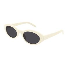 Saint Laurent SL 567 005 SHINY SOLID IVORY BLACK AR napszemüveg