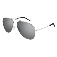 Saint Laurent SL 800 003  SHINY SILVER SILVER MIRROR napszemüveg