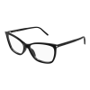 Saint Laurent SL 834 001 BLACK DEMO LENS szemüveg