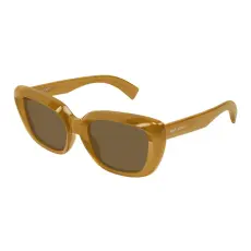 Saint Laurent SL 857 004 YELLOW BROWN napszemüveg