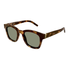 Saint Laurent SL_M124-002 SHINY HAVANA GREEN napszemüveg