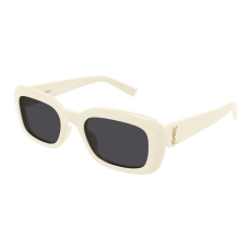 Saint Laurent SL M130 007 SHINY SOLID IVORY BLACK AR napszemüveg