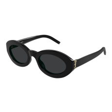 Saint Laurent SL_M136-001 SHINY BLACK BLACK napszemüveg