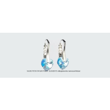 Saját készítésű ékszer Swarovski Swarovski  szív fülbevaló Francia kapcsos fülbevaló
