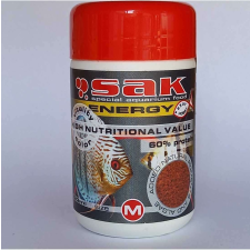 Sak Energy szemcsés díszhaltáp (M l 5-13 cm-es halaknak l) 100ml haleledel