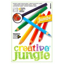 Sakota Creative Jungle 12 darabos jumbo háromszögletű színes ceruza iskolai kiegészítő