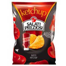 Salati Preziosi Salatipreziozi ketchup ízű chips gluténmentes 110 g csokoládé és édesség