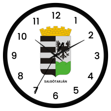  Salgótarján címeres falióra falióra