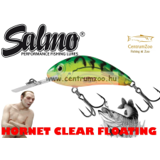  Salmo Rattlin&#039; Hornet 4.5Cm 6G Wobbler (Qrh359) Clear Hot Green Tiger csali