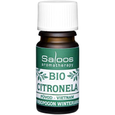 SALOOS 100% BIO természetes illóolaj - Citromfű 5 ml illóolaj