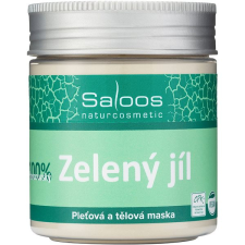 SALOOS Zöld agyag 100% francia 140 g arcpakolás, arcmaszk