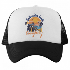 Salt water heals - Trucker Hálós Baseball Sapka női sapka