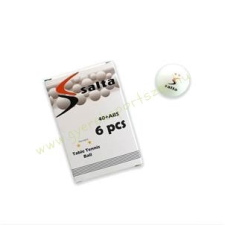 Salta Ping Pong labda 2 csillagos, fehér színű, celulóz mentes, 6db/csomag SALTA asztalitenisz