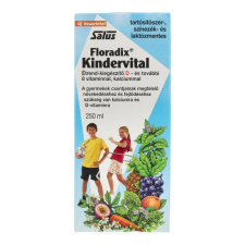 SALUS FLORADIX KINDERVITAL SZIRUP 250ML vitamin és táplálékkiegészítő