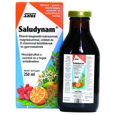 Salus Saludynam étrend-kiegészítő kalciummal, magnéziummal, cinkkel és D-vitaminnal 250ml vitamin és táplálékkiegészítő