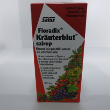 Salus Salus floradix krauterblut szirup 500 ml gyógyhatású készítmény