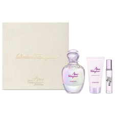 Salvatore Ferragamo Amo Ferragamo Flowerful, SET: edt 100ml + edt 10ml + Testápoló 50ml kozmetikai ajándékcsomag