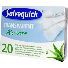 Salvequick Aloe Vera átlátszó sebtapasz 20db elsősegély