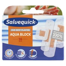 Salvequick Aqua block sebtapasz (16 db) gyógyászati segédeszköz